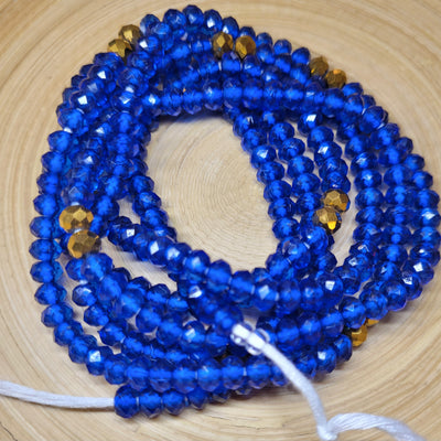 "BLUE SHINE" - Lux Waist Beads
