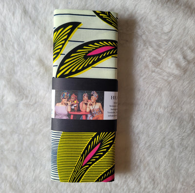GLOWING -Premium African Print Head Wrap