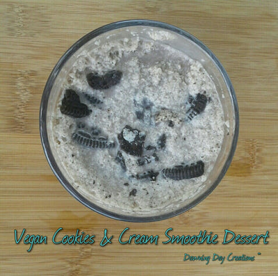 Vegan Cookies & Cream Smoothie Dessert