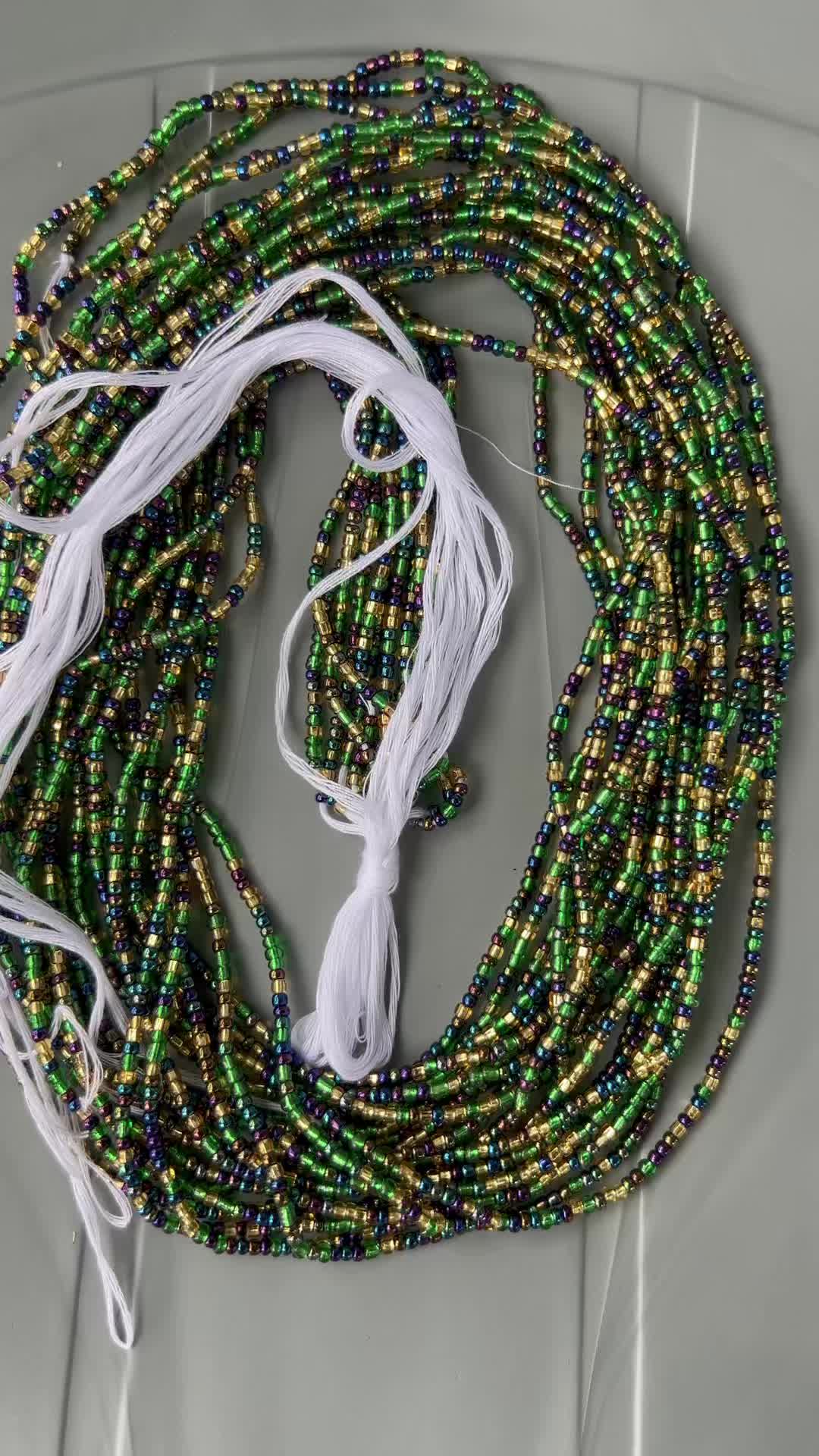 Solid & Two Toned Waist Beads