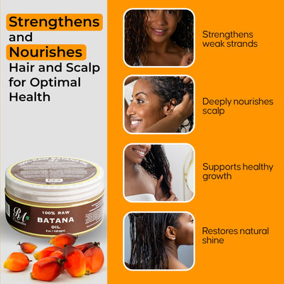 100% Raw Batana Oil, 8oz