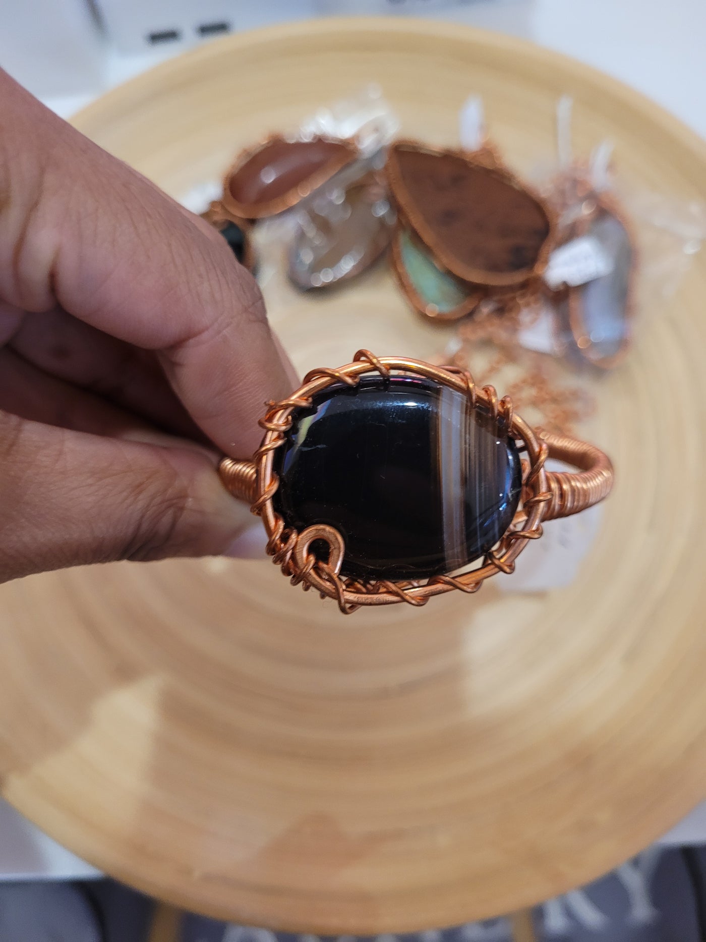 TRMC Banded Onyx Wristcuff