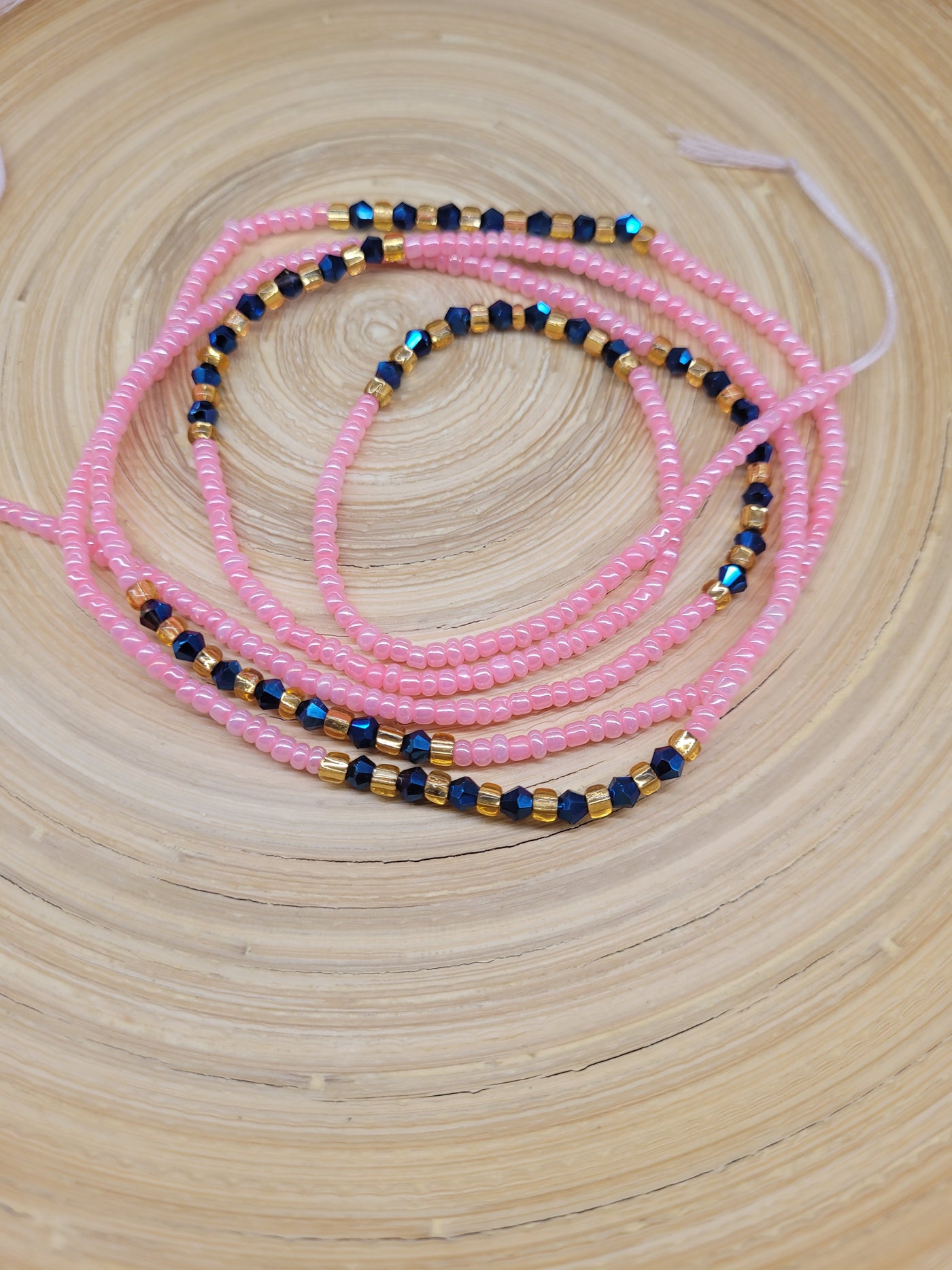 "PINK PASSION" Waist Beads