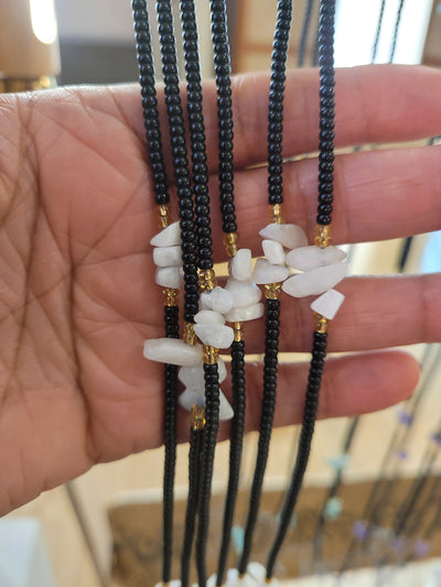 Moonstone Crystal Waist Beads