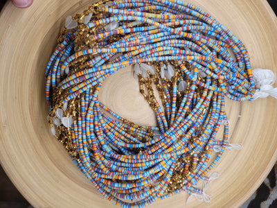 "SUNBEAM" - Vinyl Glow in the Dark Waist Beads