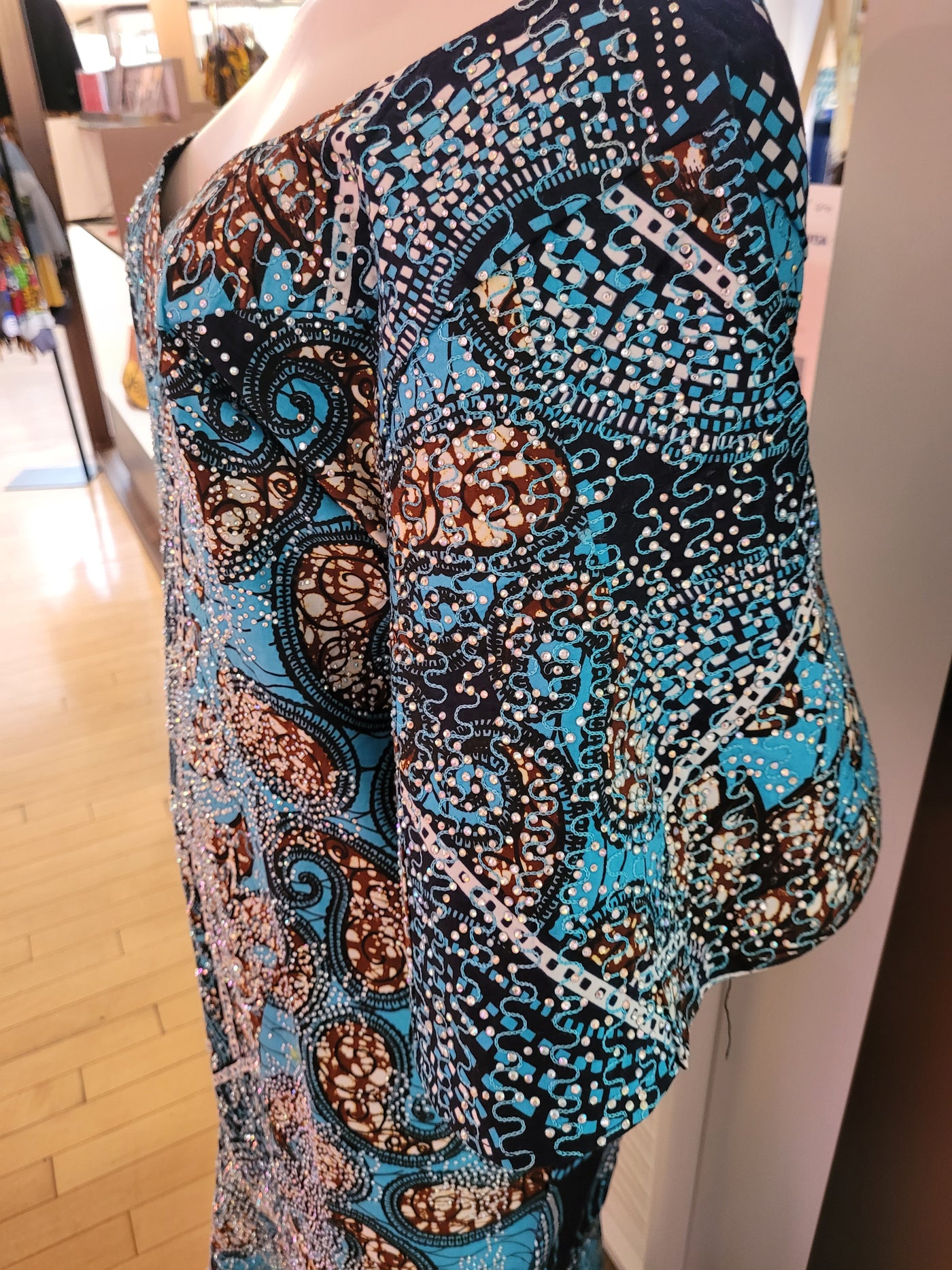 Traditional Rhinestone Dress