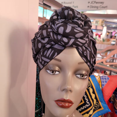 Pre-tied Turban Head Wraps