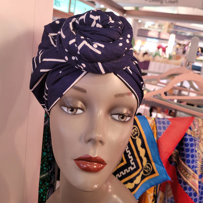 Pre-tied Turban Head Wraps