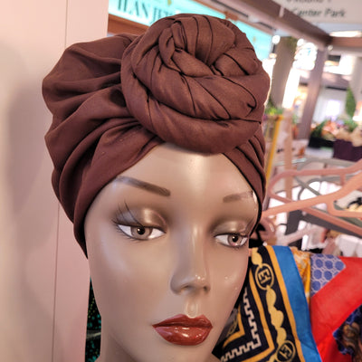 Pre-tied Turban Head Wraps