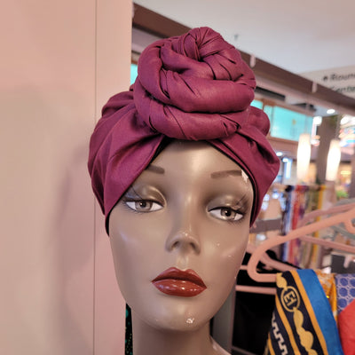 Pre-tied Turban Head Wraps
