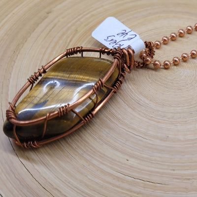 Tiger Eye Necklace by TRMC