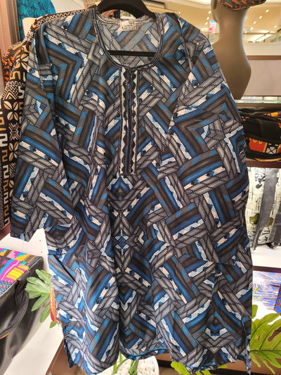 African Print Dashiki Top