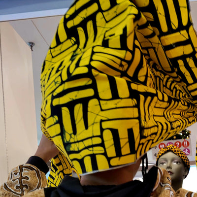 "MANJANO"- Premium African Print Head Wrap