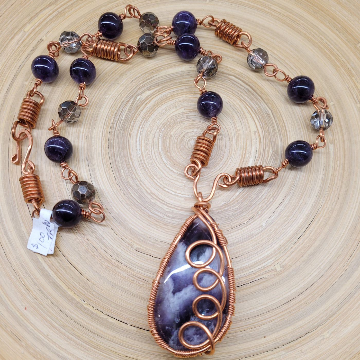 Amethyst Necklace by TRMC