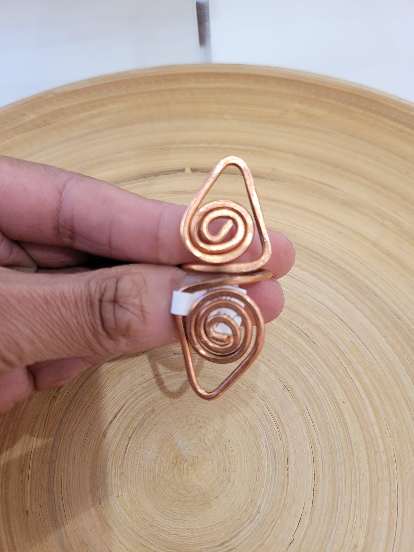 Raw Copper Rings by TRMC