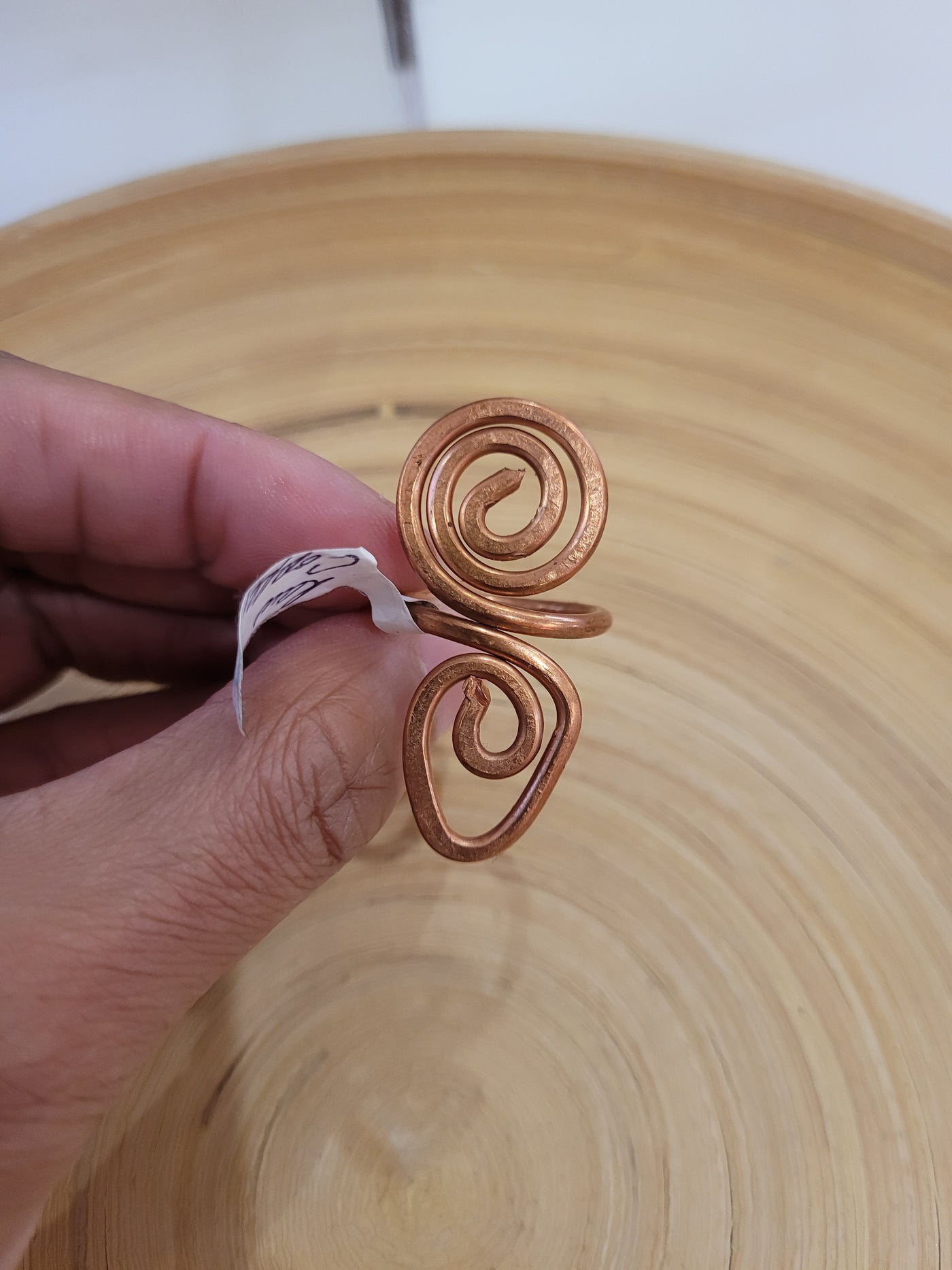 Raw Copper Rings by TRMC