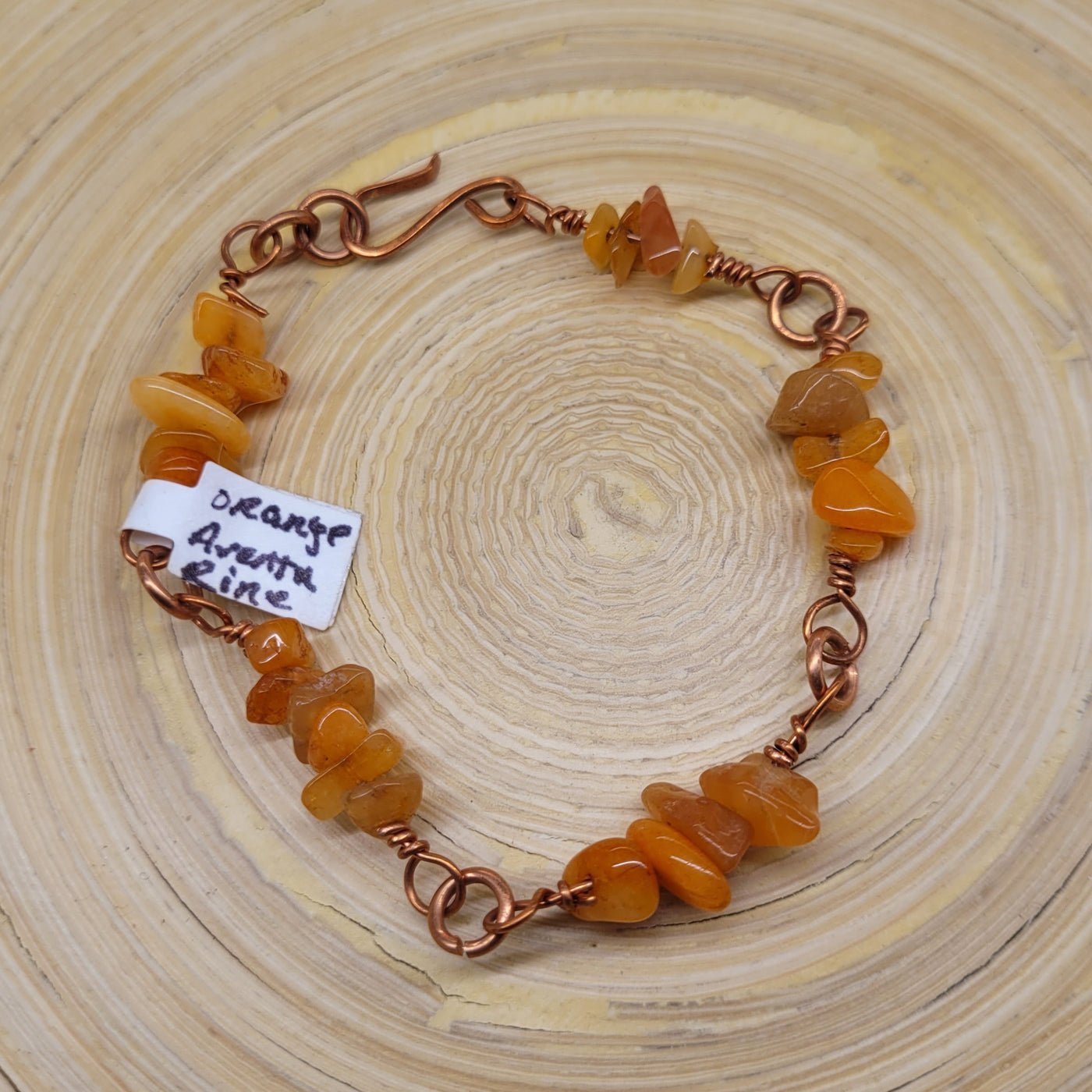 Orange Aventurine Bracelet by TRMC