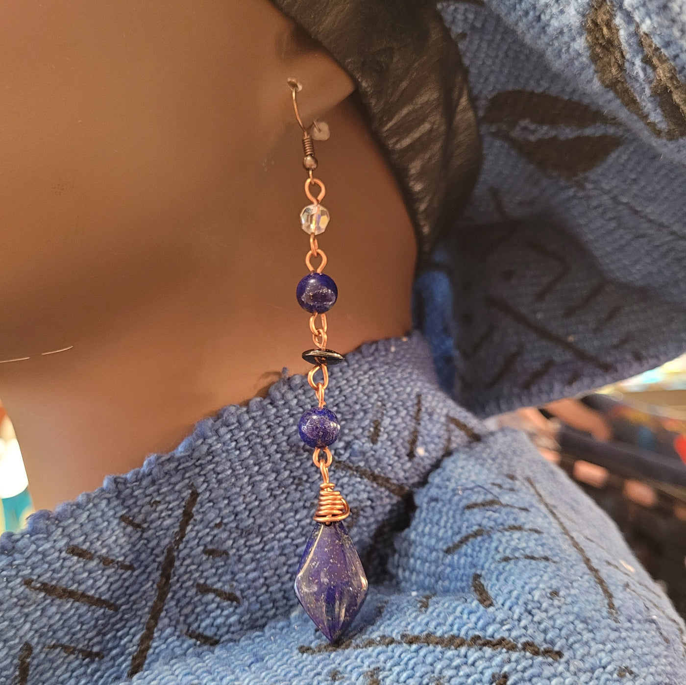 Lapis Lazuli Earrings by TRMC