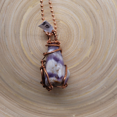 Chunky Amethyst Chain Necklace by TRMC