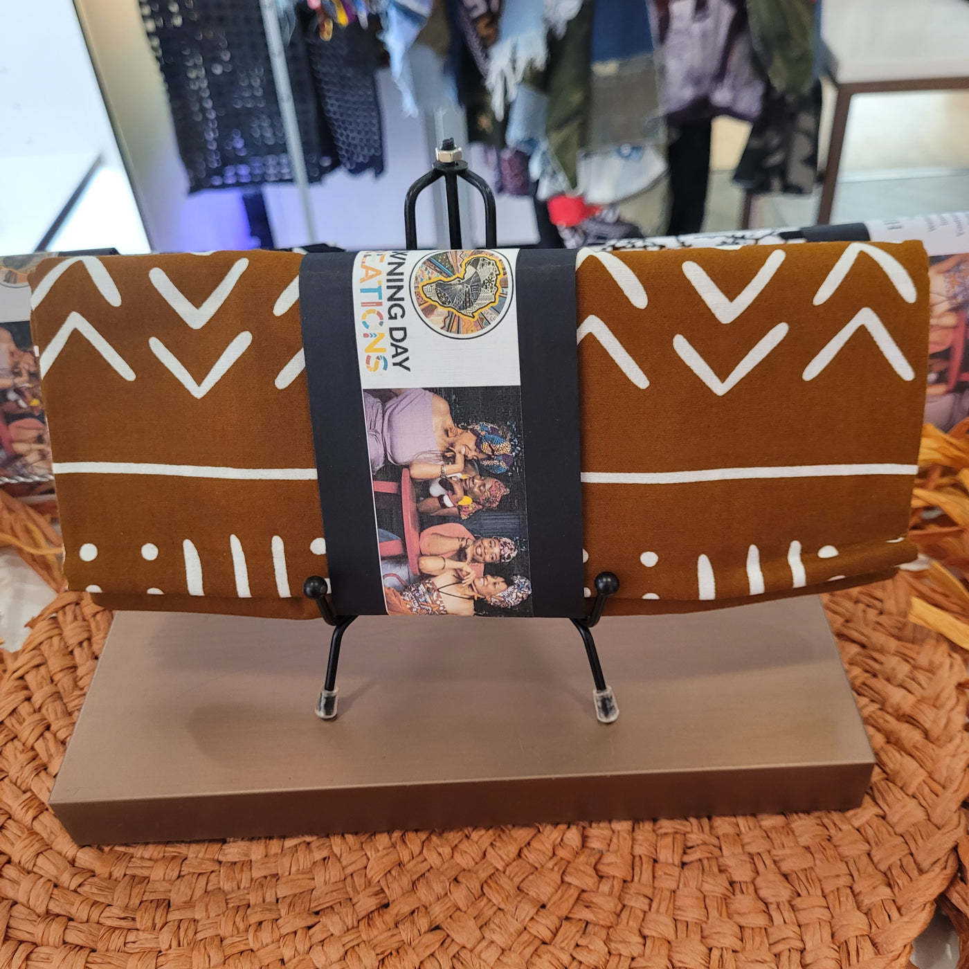 "GROUNDED"- Premium African Print Head Wrap