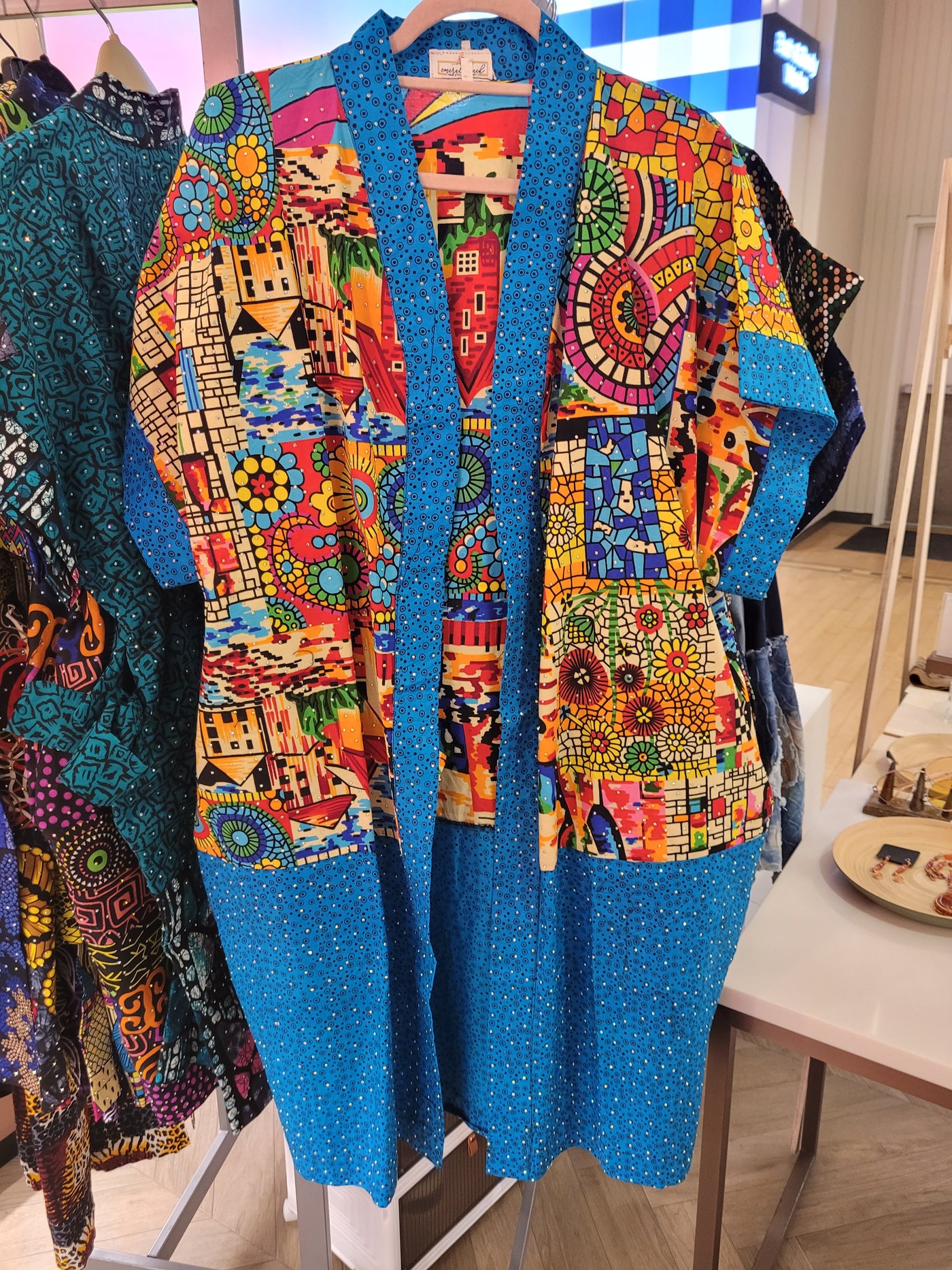 Ankara Kimono by Emerald Rack