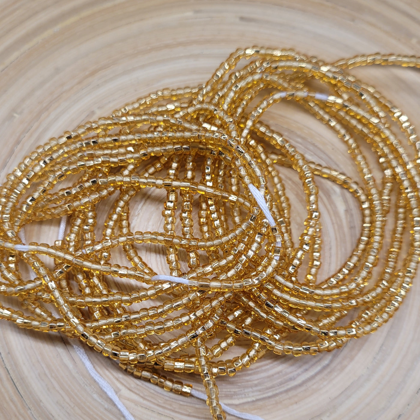 "U IN GOLD" Waist Beads