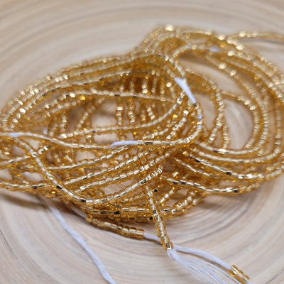 "U IN GOLD" Waist Beads