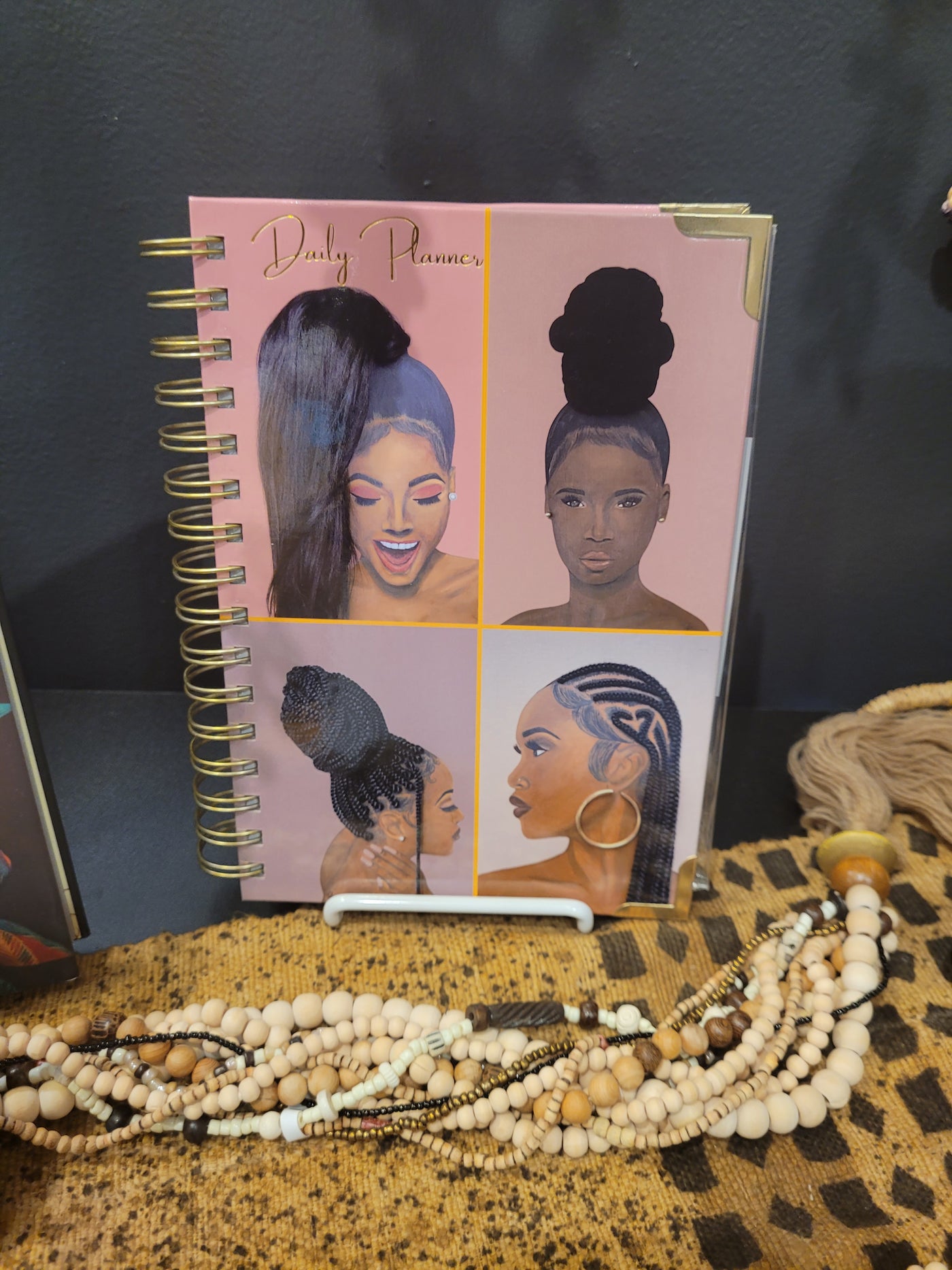 Inspire by Tyler Daily Planner, 2D Hardcover Notebook (No Hair)