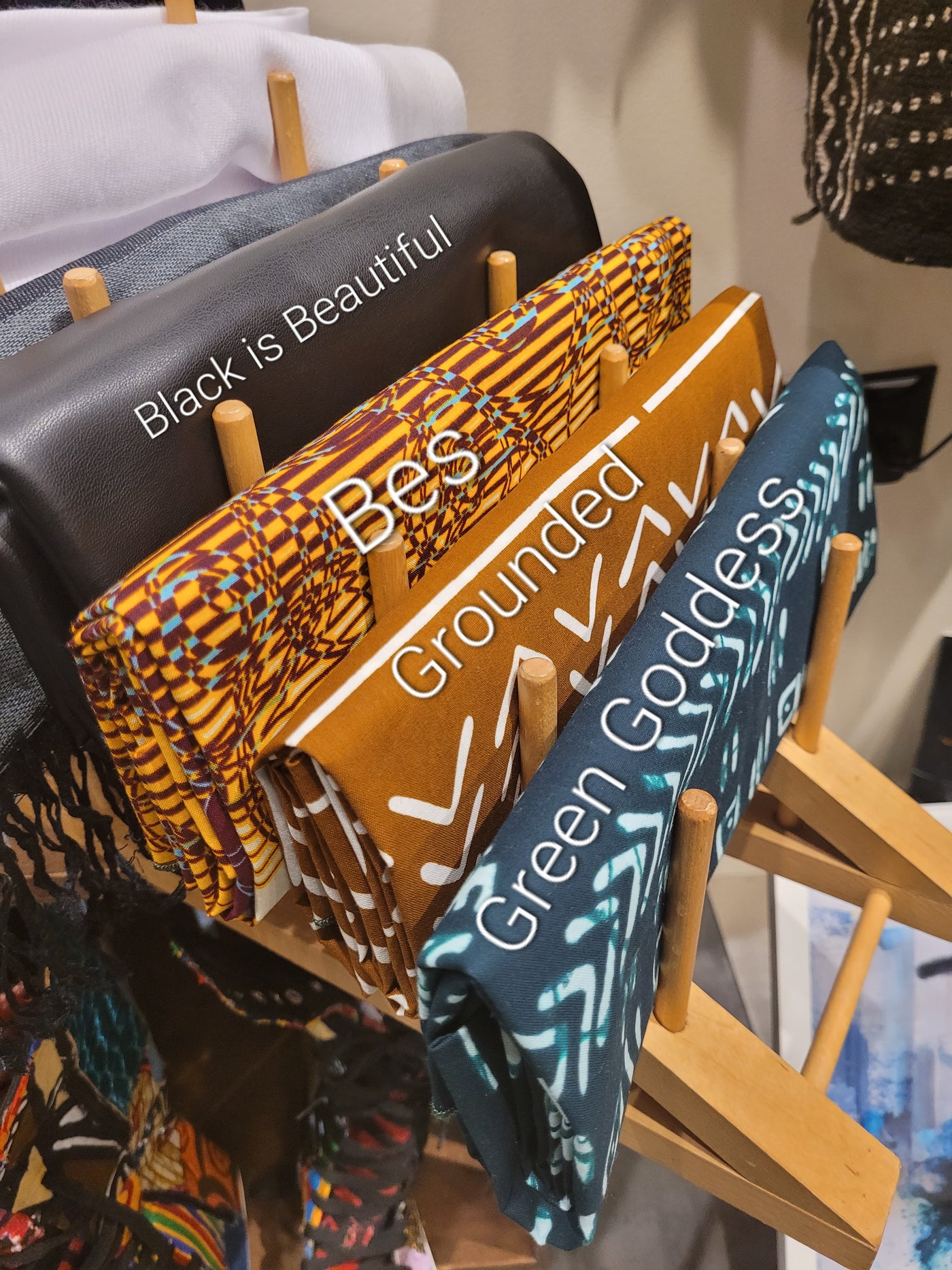 "GROUNDED"- Premium African Print Head Wrap