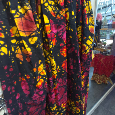African Print Infinity Wrap Dress-Maxi