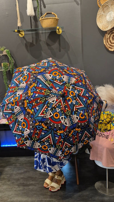 Umbrella-African Print Umbrella