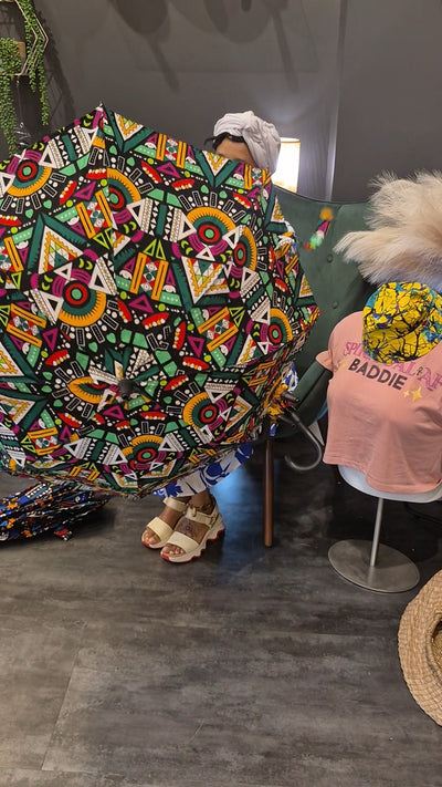Umbrella-African Print Umbrella
