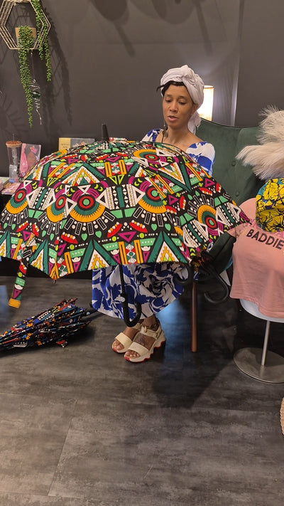 Umbrella-African Print Umbrella