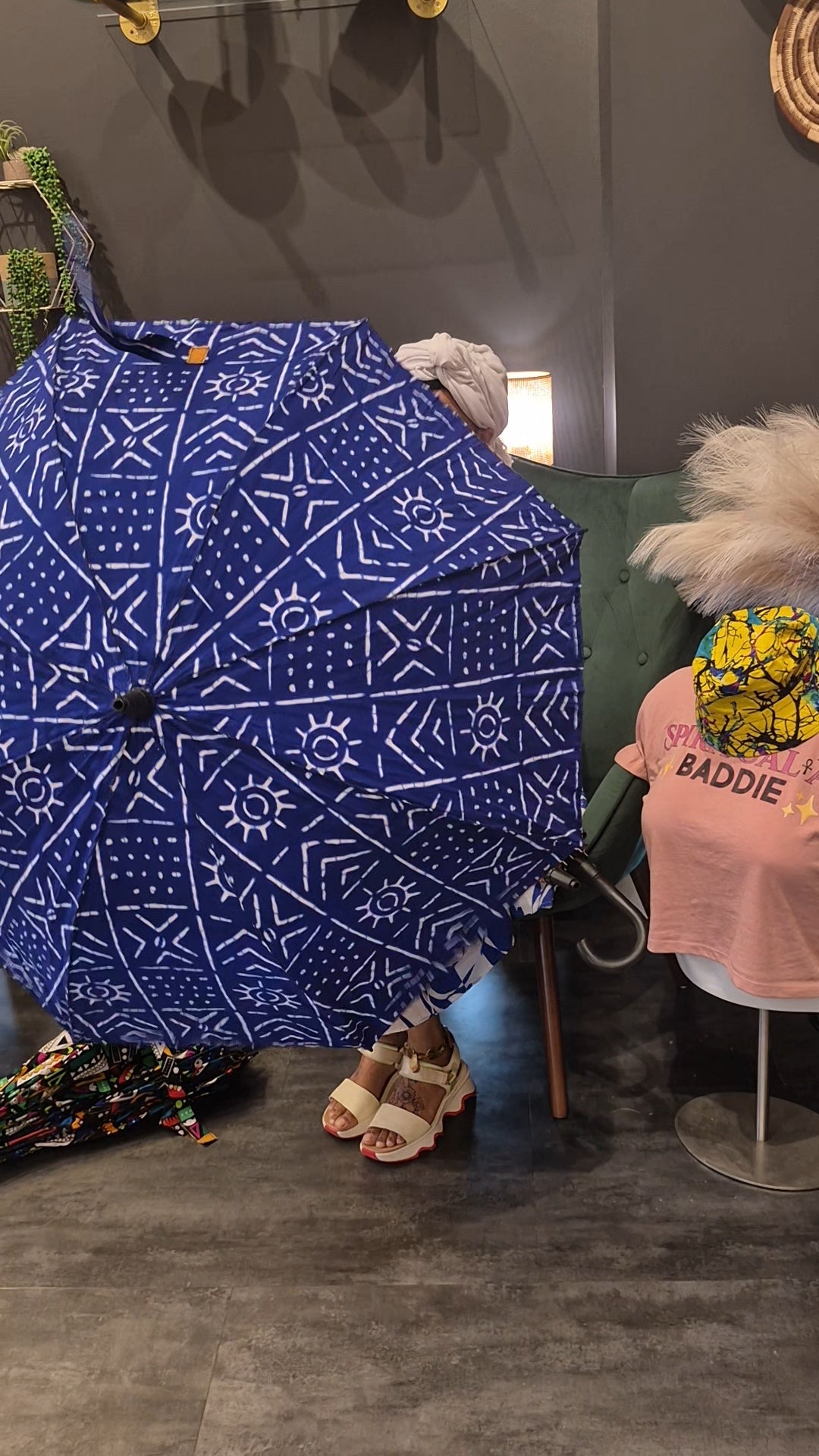 Umbrella-African Print Umbrella