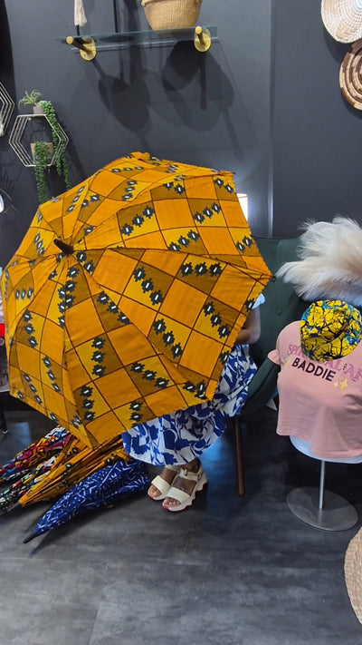 Umbrella-African Print Umbrella