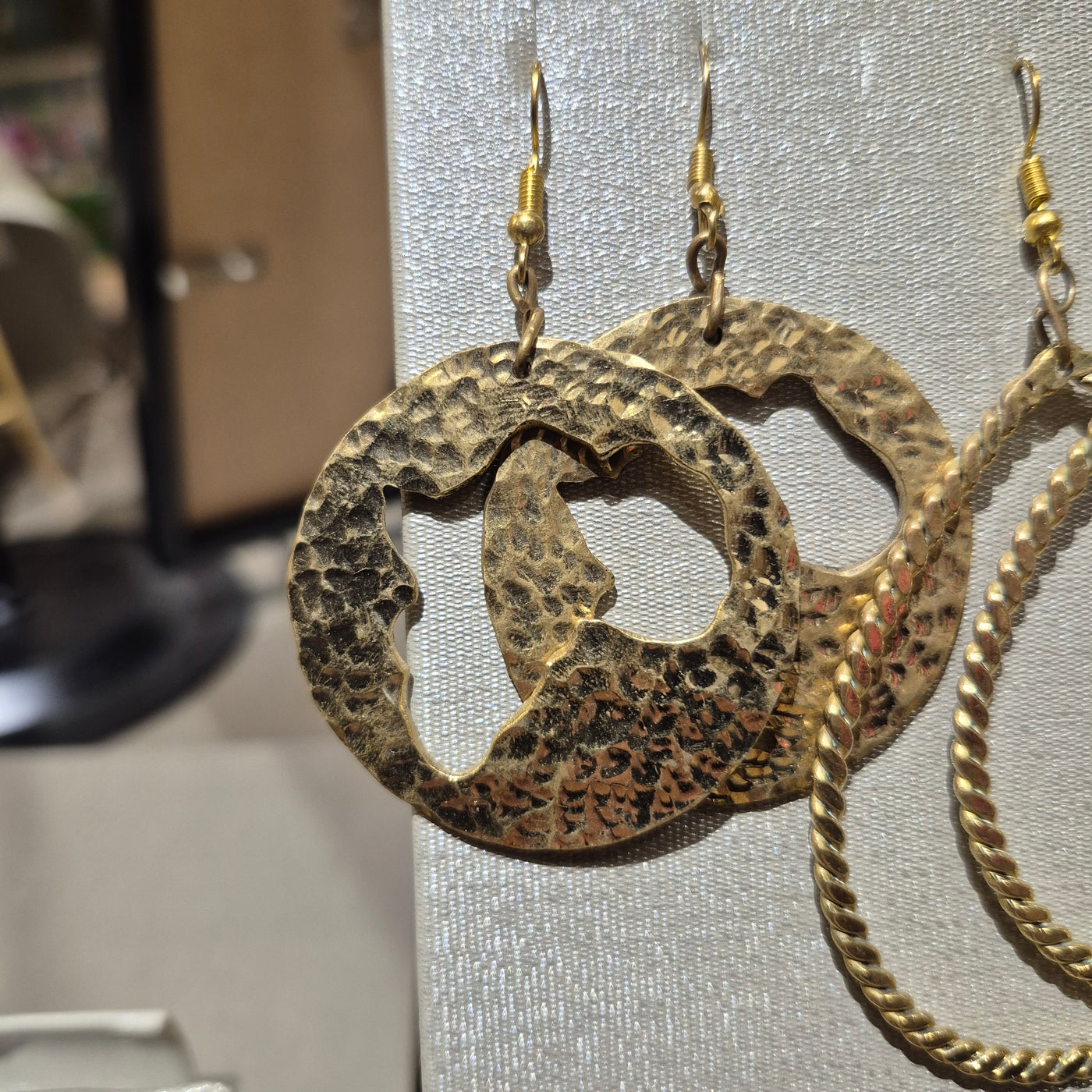 Kenyan Brass Earrings