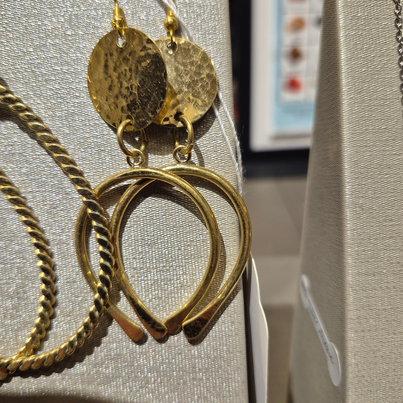 Kenyan Brass Earrings