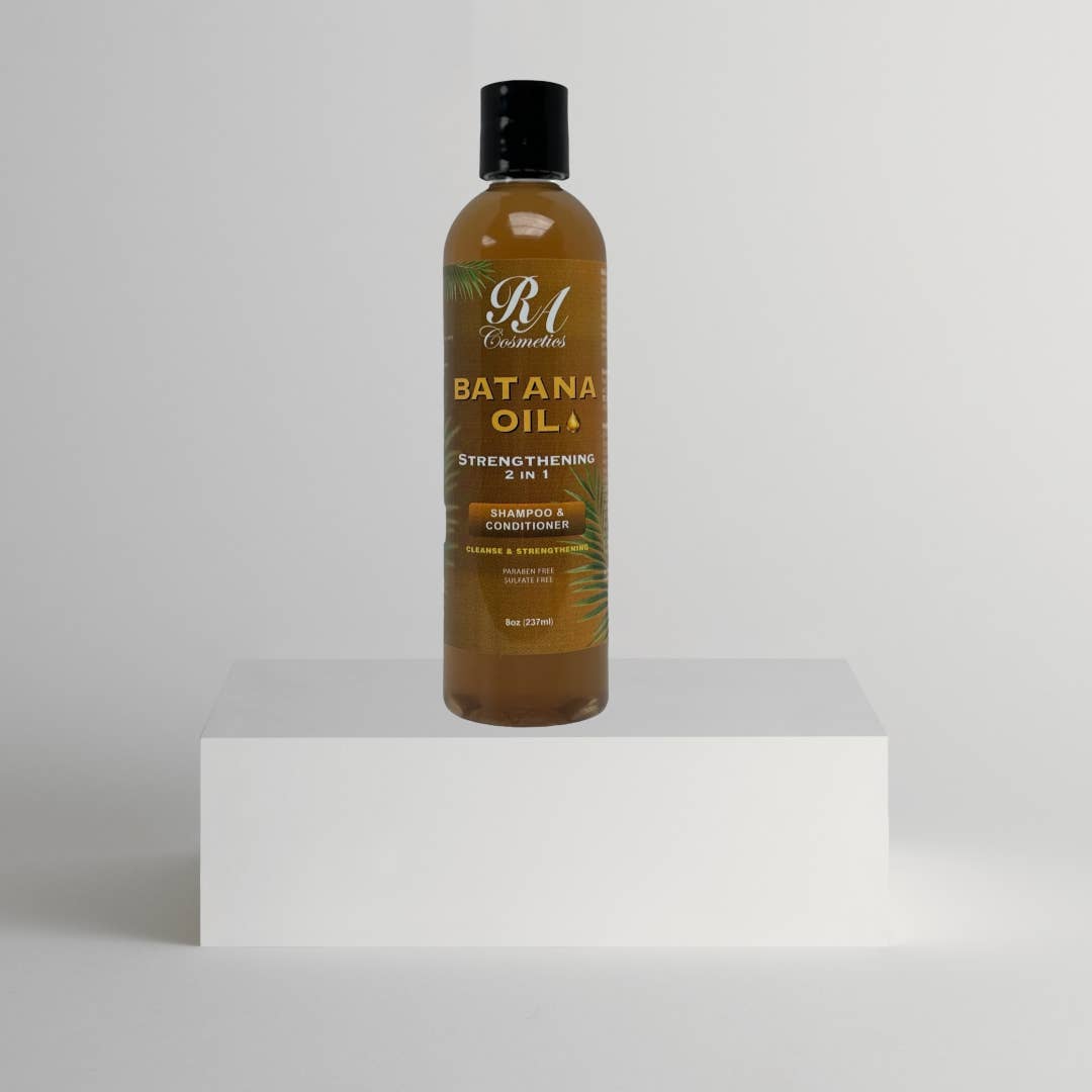 Batana Oil Strengthening 2 In 1 Shampoo & Conditioner 8oz