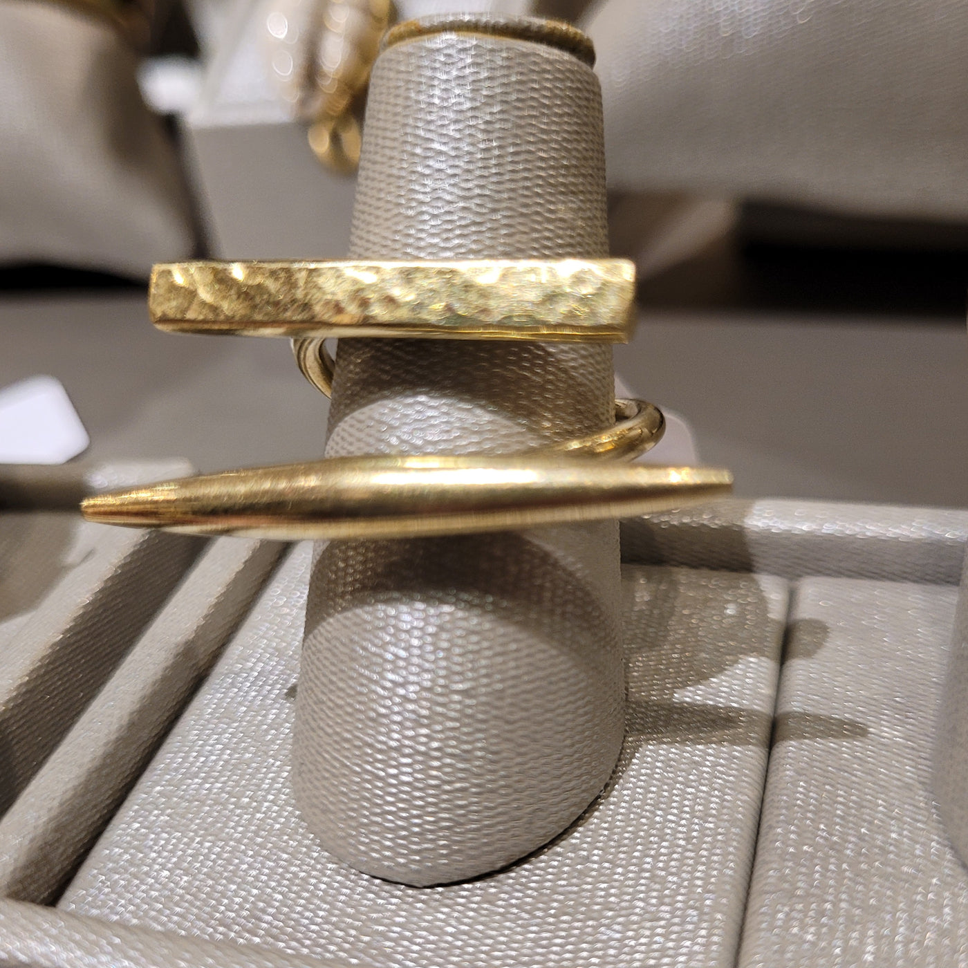 Asymmetrical Brass Rings Kenya