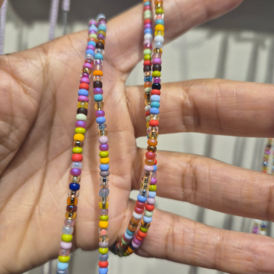 Lux Multicolor Matte Waist Beads