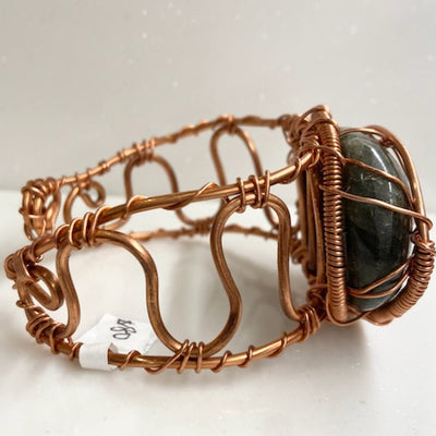 Labradorite Mega Cuff Bracelet by TRMC