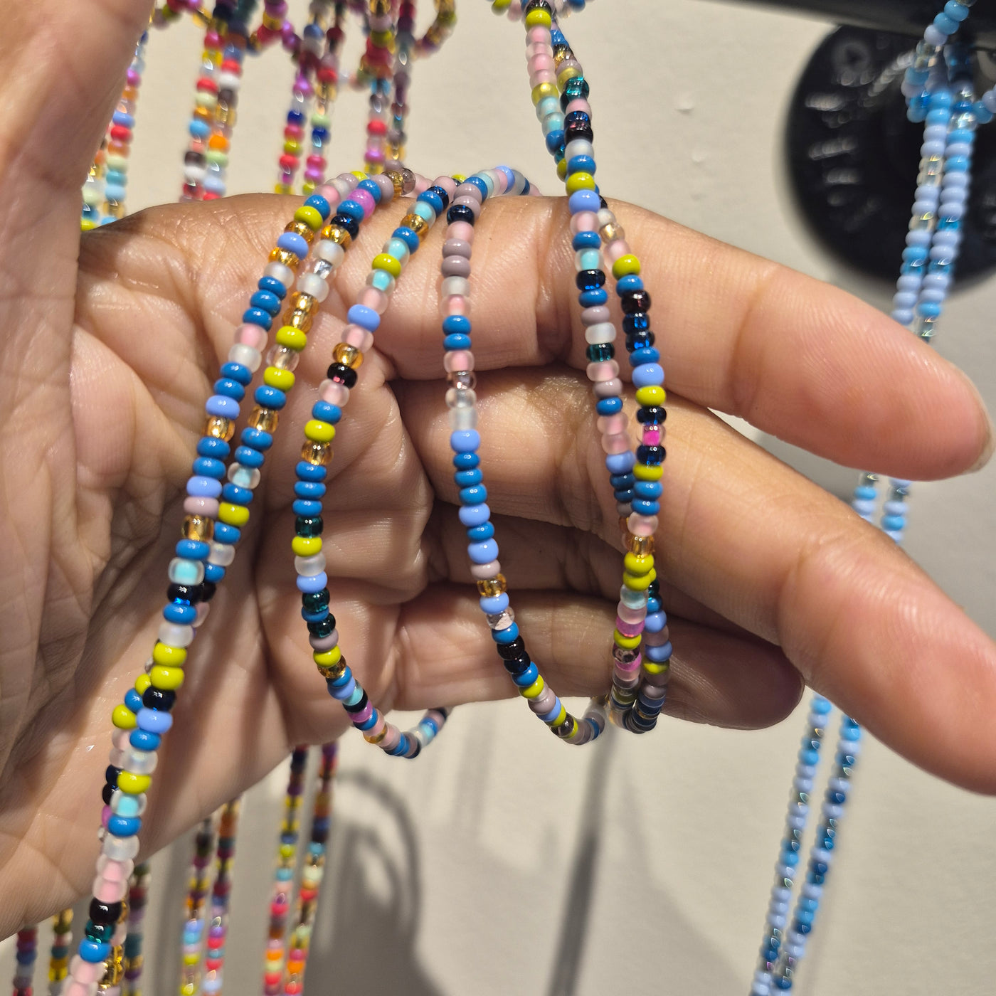 Lux Multicolor Matte Waist Beads