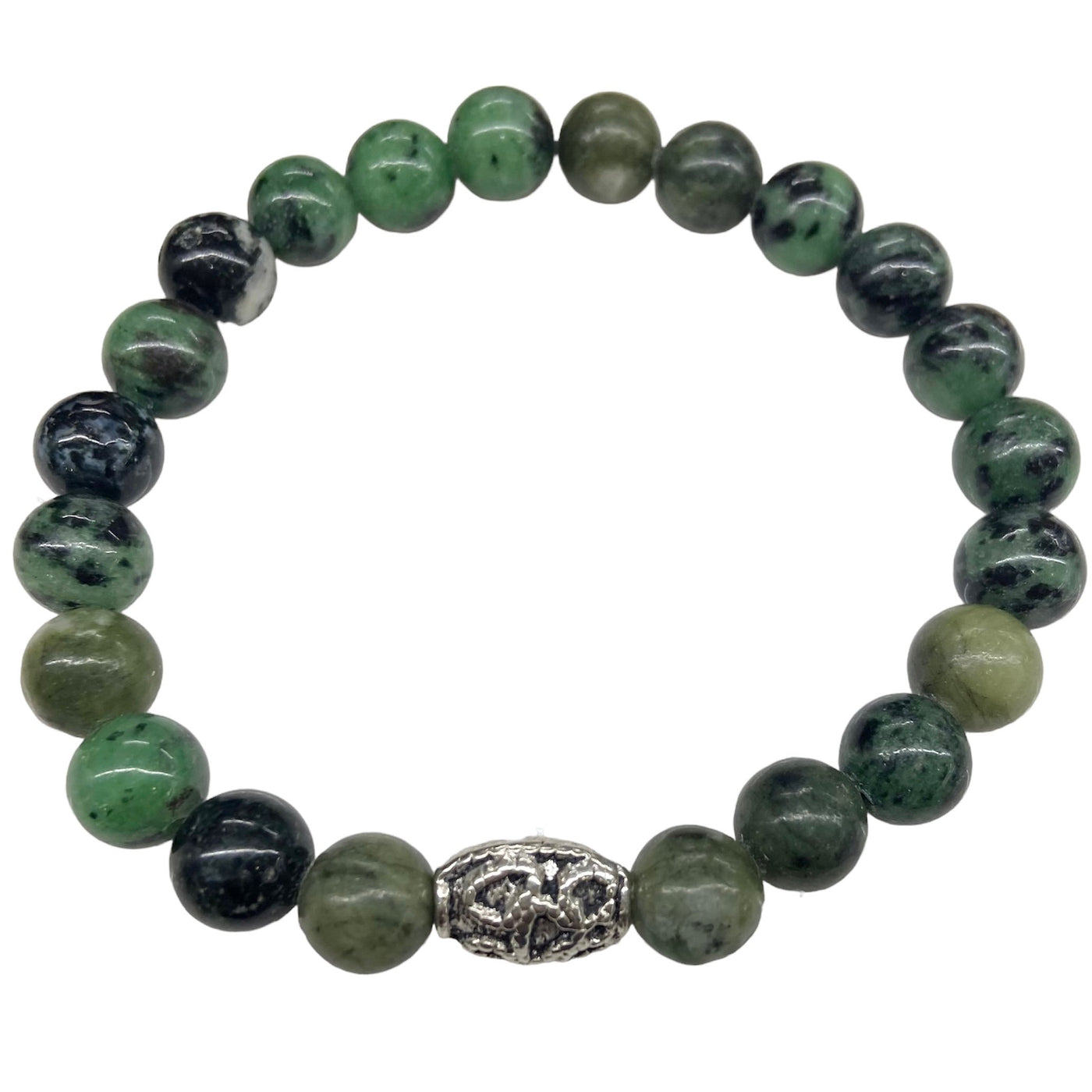 Ruby/Zoizite Green Aventurine Bracelet by HGJ