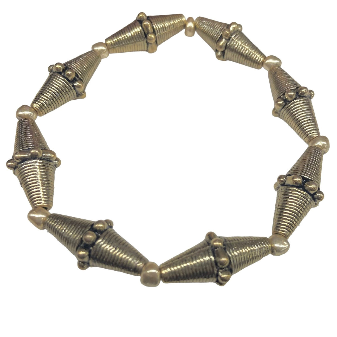 Pure Brass Point Bracelet by HGJ