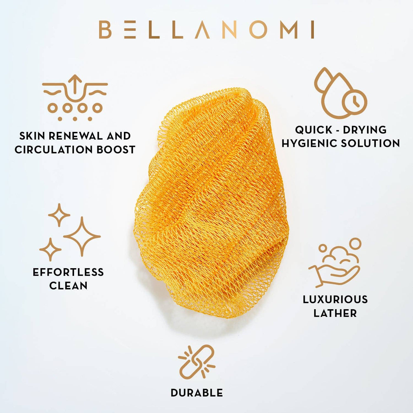 African Exfoliating Net Sponge 45" -  Best Seller