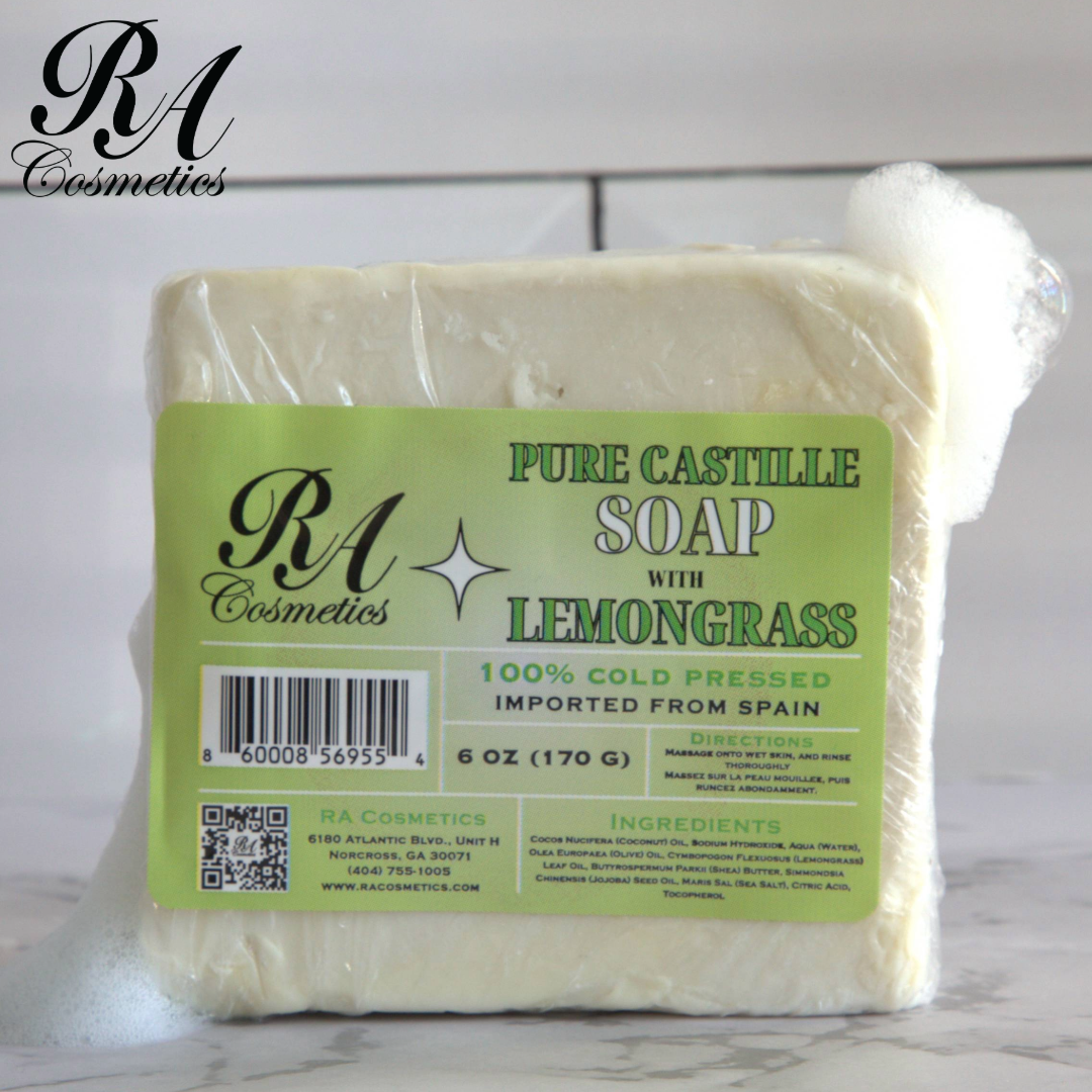 Pure Castille Bar Soap w/ Lemongrass - 6oz