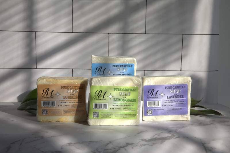 Pure Castille Bar Soap w/ Lemongrass - 6oz