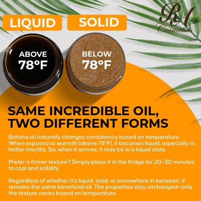 100% Raw Batana Oil, 8oz