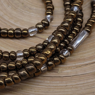 COPPER SPARK Waist Beads