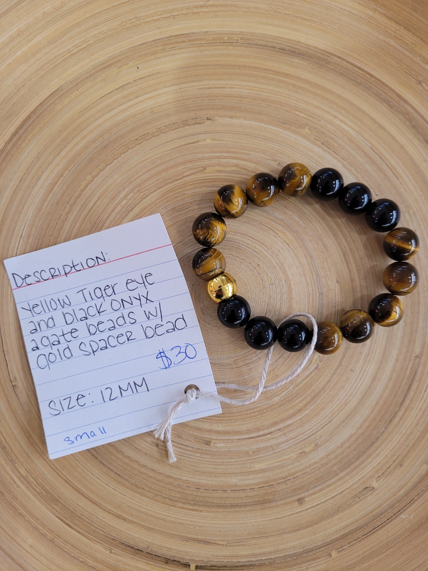 DBV- Yellow Tiger Eye Bracelet -30